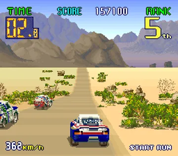 Big Run (11th Rallye version) screen shot game playing